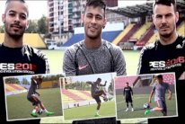 نيمار يُظهر مهارات استثنائية رفقة فريق 