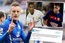 الإنكليزي جيمي فاردي أكثر فعالية من رونالدو و ميسي