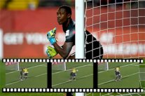 حارس مرمى نيجيري يحمل