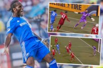 دروغبا يواصل تألقه في الدوري الأميركي بهدفين بالكعب