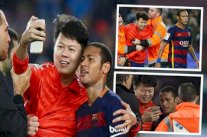 سائح يقتحم ميدان 