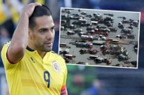 فالكاو يتبرع بتكلفة بناء ملعب عائم في كولومبيا