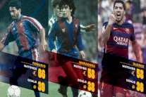 لويس سواريز يقترب من تخطي مارادونا وروماريو تهديفياً