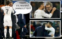 6 سيناريوهات تقرأ فحوى همسة رونالدو في أذن لوران بلان