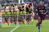 نيمار يسجل نسخة كربونية من هدف رونالدينيو في أوساسونا