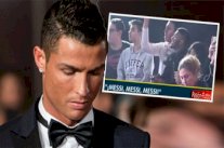 مشجع يستفز رونالدو بهتاف ميسي في لندن