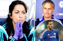 هازارد مطلوب كشاهد أول في قضية طبيبة تشلسي مع مورينيو