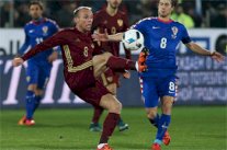 خسارة روسيا أمام كرواتيا بثلاثة في مباراة ودية 