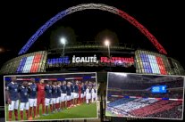 الجمهور الإنكليزي يتضامن مع فرنسا بعد اعتداءات باريس