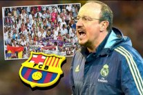 أرقام بينيتيز أمام برشلونة تثير خوف جماهير ريال مدريد