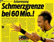 دورتموند لن يتخلى عن أوباميانغ بأقل من 60 مليون يورو