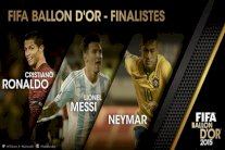 جائزة الكرة الذهبية تنحصر بين ميسي ورونالدو ونيمار