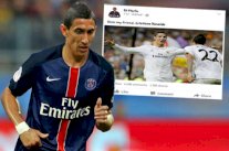 دي ماريا يلمح إلى قرب انتقال رونالدو لسان جيرمان