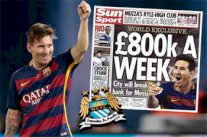 مانشستر سيتي يغري ميسي براتب أسبوعي خرافي 