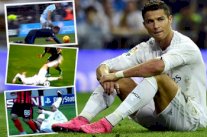 مراوغات كريستيانو الفاشلة تثير سخرية جماهير برشلونة!
