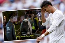 جماهير إيبار تستفز رونالدو بهتافات 