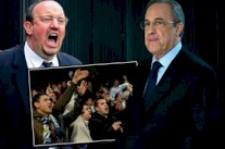 جماهير ريال مدريد تطالب برحيل بيريز وبينيتيز