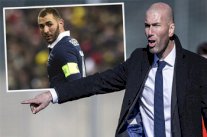 زيدان يتمنى عدم استبعاد بنزيمة من صفوف المنتخب الفرنسي