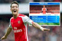 أوزيل أفضل صانع ألعاب في الدوريات الخمس الكبرى