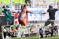 شغب الجماهير يؤجل مباراة قمة الدوري التشيلي