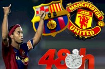 رونالدينيو: 48 ساعة حولتني من برشلونة لمانشستر يونايتد !
