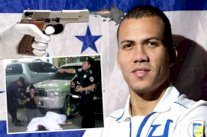 مصرع الهندوراسي الدولي بيرالتا رميا بالرصاص 