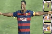 كلايفرت يعود إلى برشلونة ويسجل هدفاً رائعاً من منتصف الملعب