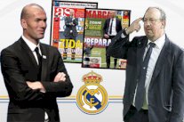 زين الدين زيدان المدرب القادم لريال مدريد خلفاً لبينيتيز