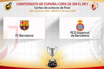 برشلونة يواجه جاره اسبانيول في ثمن نهائي كأس إسبانيا