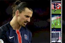 العارضة تحرم إبراهيموفيتش من هدف