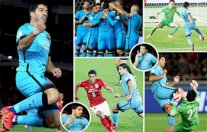 لويس سواريز أول لاعب يسجل