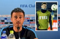 إنريكي ينفي نظرية المؤامرة حول إصابة ميسي