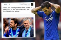 جماهير تشيلسي تهاجم فابريغاس بعد رسالته لمورينيو