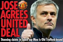 مورينيو وافق على تدريب مانشستر يونايتد لمدة 5 سنوات 