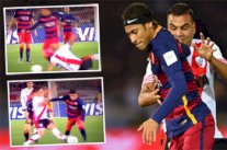 نيمار يتلاعب بنجوم ريفر بليت بمهارة خيالية في مونديال الأندية