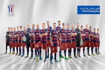 بالصور.. برشلونة يحتفل باليوم العالمي للغة الضاد