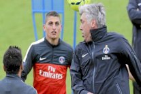 فيراتي يأمل باللعب من جديد تحت قيادة كارلو أنشيلوتي