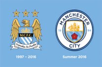 مانشستر سيتي يكشف النقاب عن شعاره الجديد