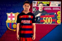 ميسي يترقب المباراة رقم 500 بألوان برشلونة