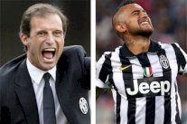 أليغري: غضب فيدال طبيعي .. ودهشت من تقارير خلافي معه