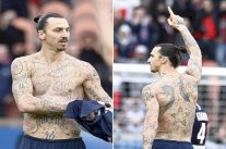 إبراهيموفيتش يكشف عن حقيقة الأوشام التي غطت جسده