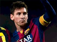 ميسي يخوض مباراته رقم 300 مع برشلونة في 