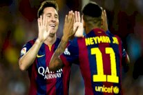 صحيفة كتالونية تصف ميسي ونيمار بـ