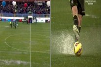 الأمطار الغزيرة تؤجل دربي سمبدوريا وجنوى