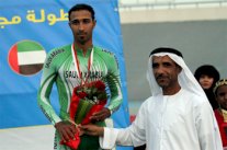 الدراج الحبرتي يحقق برونزية المضمار