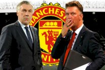 مان يونايتد ينتظر إقالة أنشيلوتي لخلافة لويس فان غال