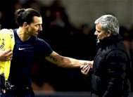 إبراهيموفيتش يفشل بتقديم أي فعالية هجومية ضد مورينيو