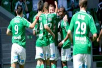 سانت إتيان يحافظ على آماله القارية وسقوط مرسيليا