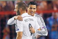 رونالدو و بن زيمة أفضل ثنائي هجومي في أبطال أوروبا