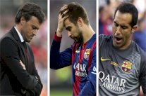 أخطاء انريكي وبرافو وبيكي تكلف برشلونة خسارة 